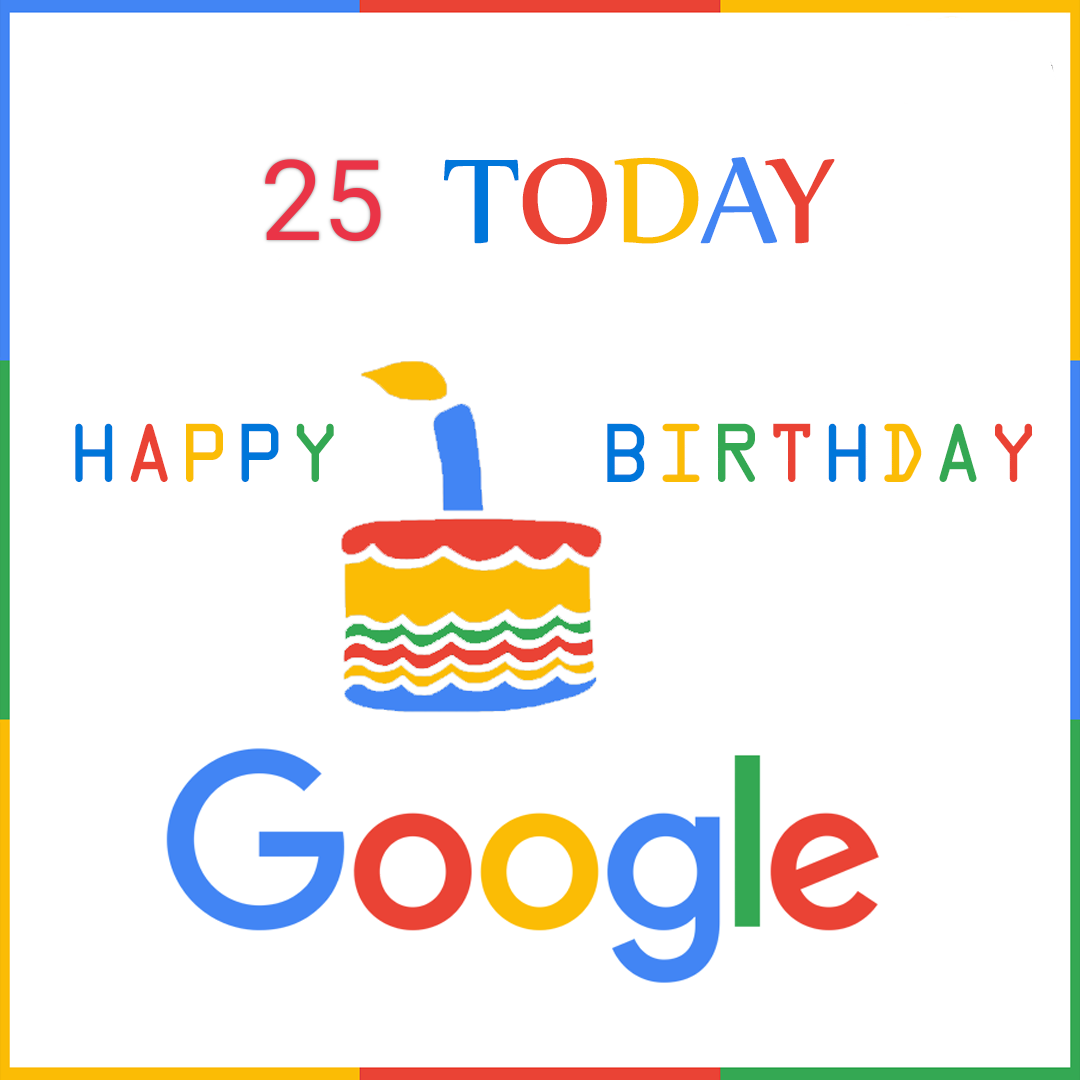 Google का 25वां जन्मदिन